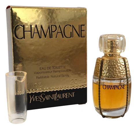 eau de toilette champagne yves saint laurent